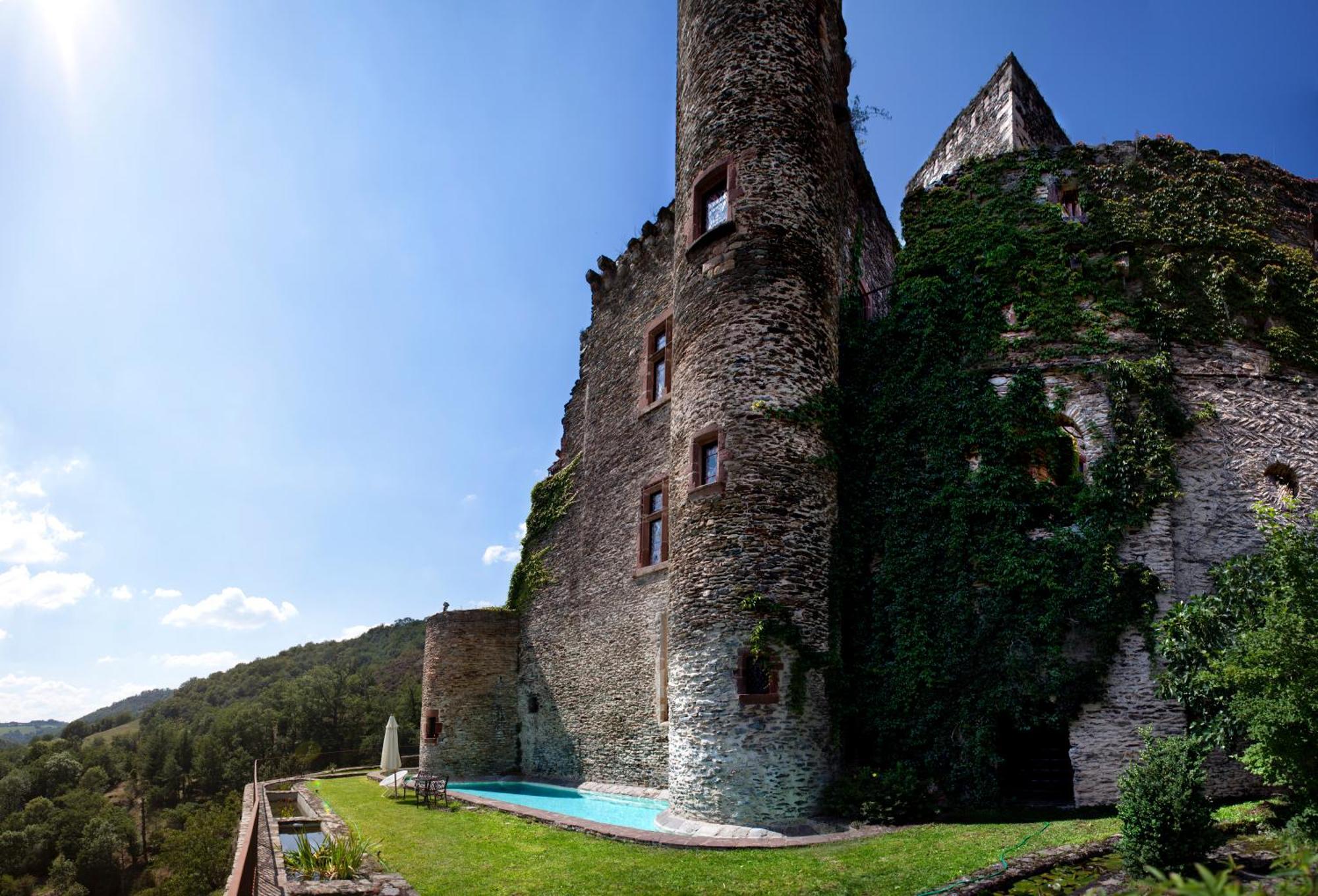 Chambre D'Hotes Au Chateau De Belcastel Belcastel  Ngoại thất bức ảnh